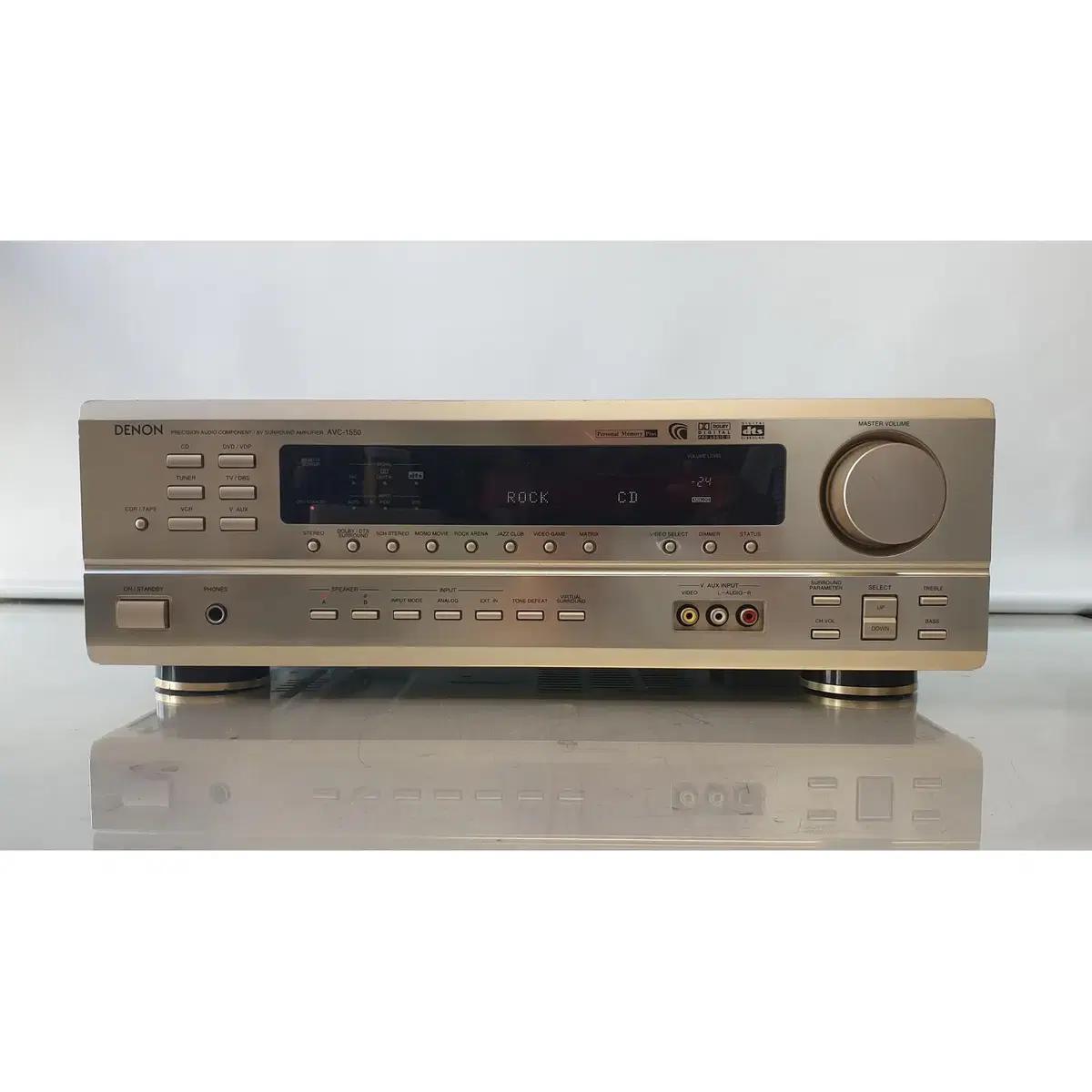 데논 AV서라운드앰프 Denon AVC-1550 (2001년)